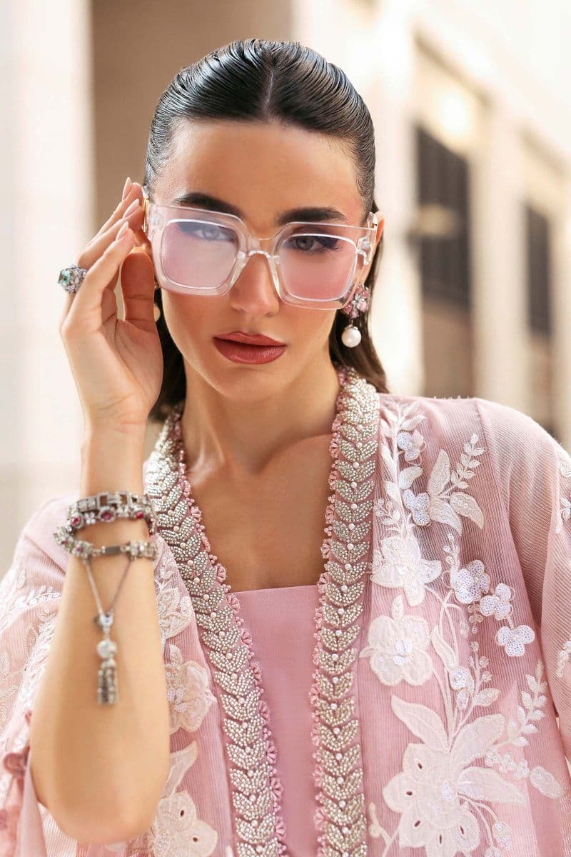 3 Piece Unstitched Embroidered Lawn Karandi Suit thumbnail