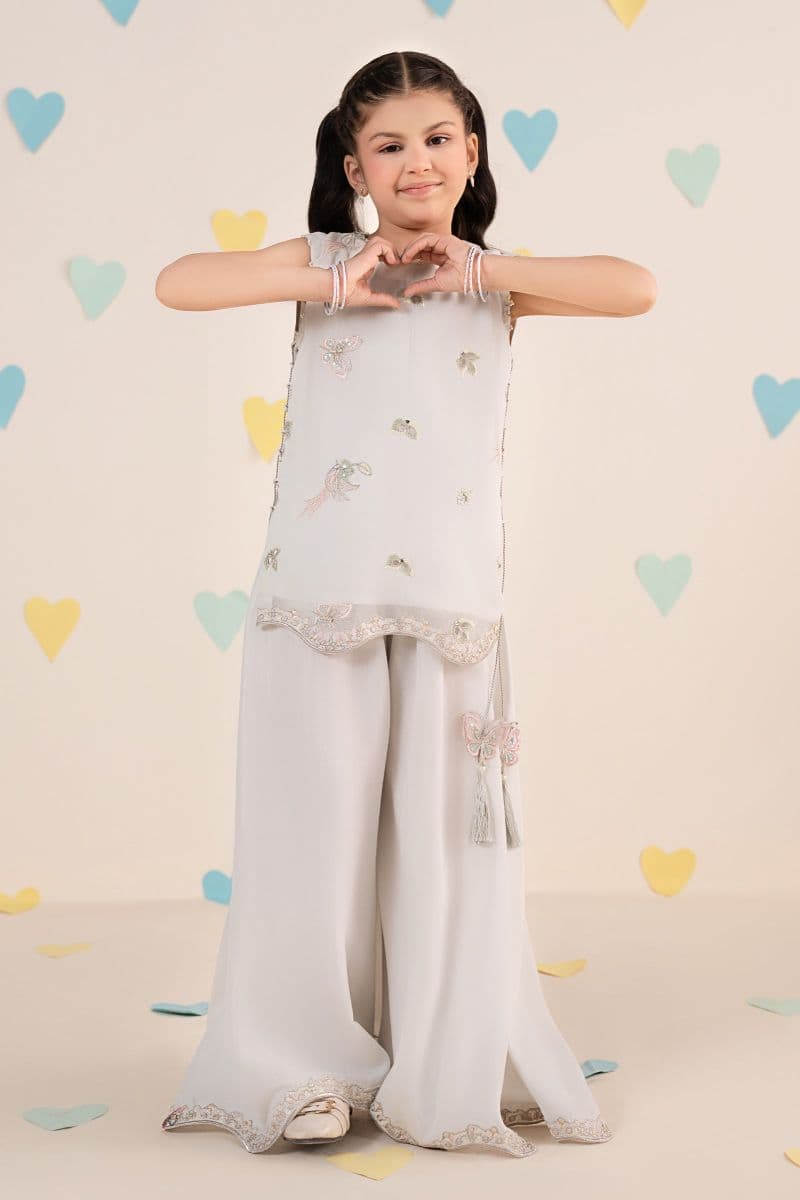 2 Piece Embroidered Chiffon Suit thumbnail