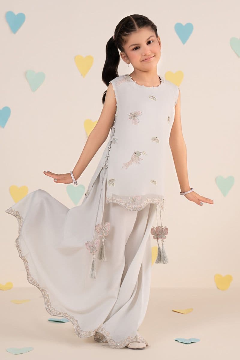 2 Piece Embroidered Chiffon Suit thumbnail