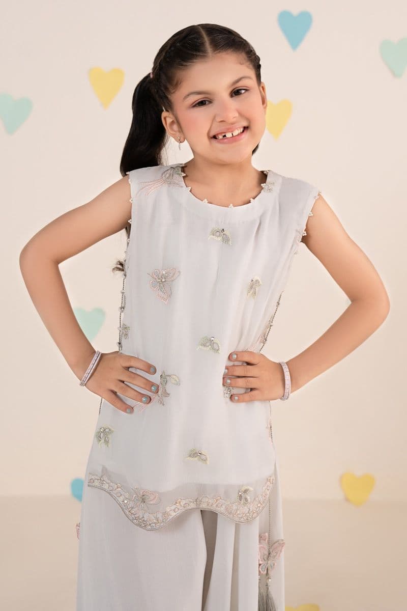 2 Piece Embroidered Chiffon Suit thumbnail