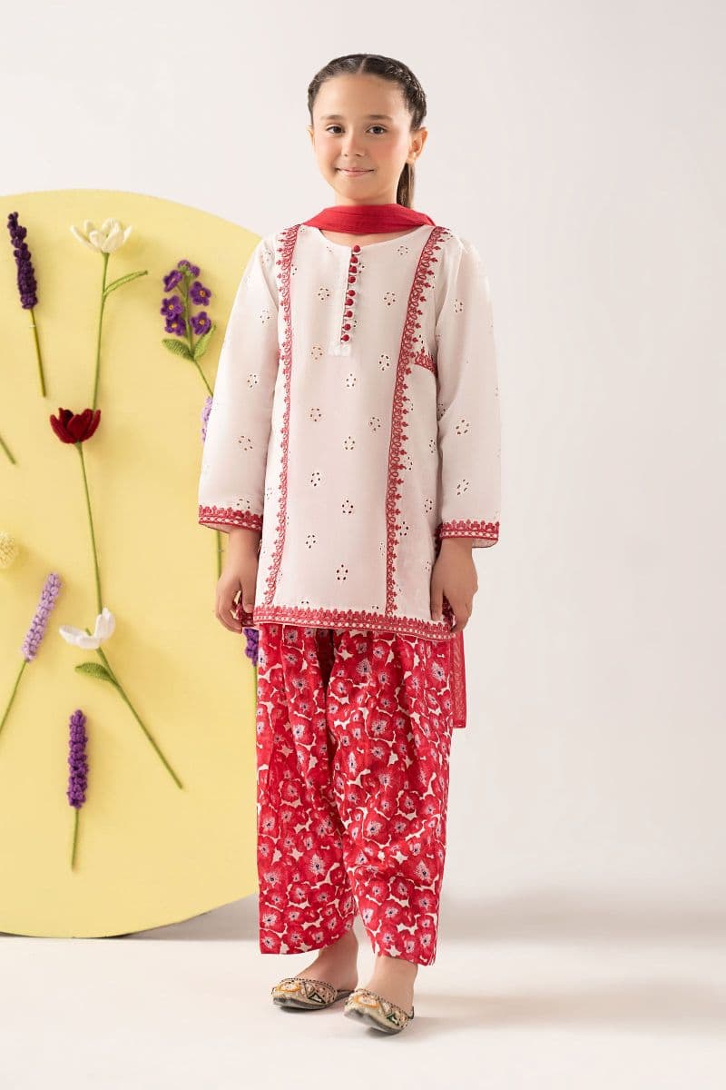 3 Piece Embroidered Lawn Suit thumbnail