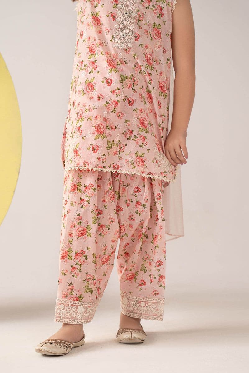 3 Piece Printed Lawn Suit thumbnail