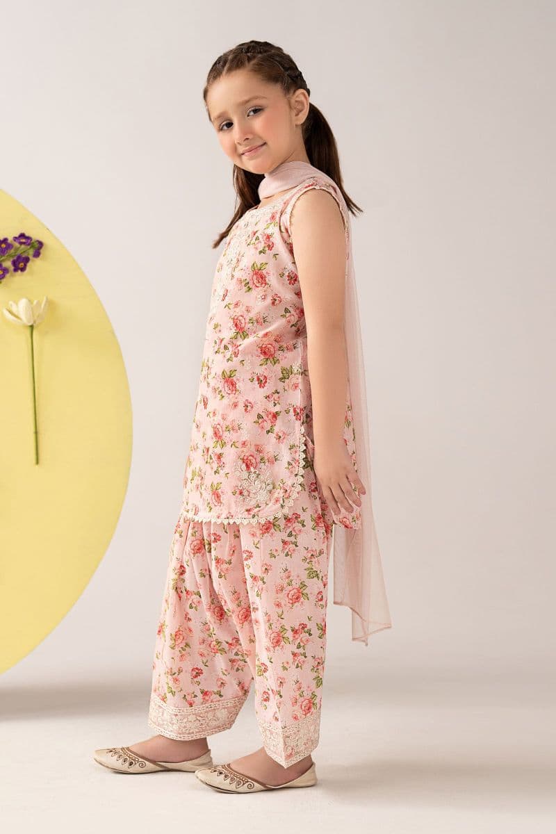 3 Piece Printed Lawn Suit thumbnail
