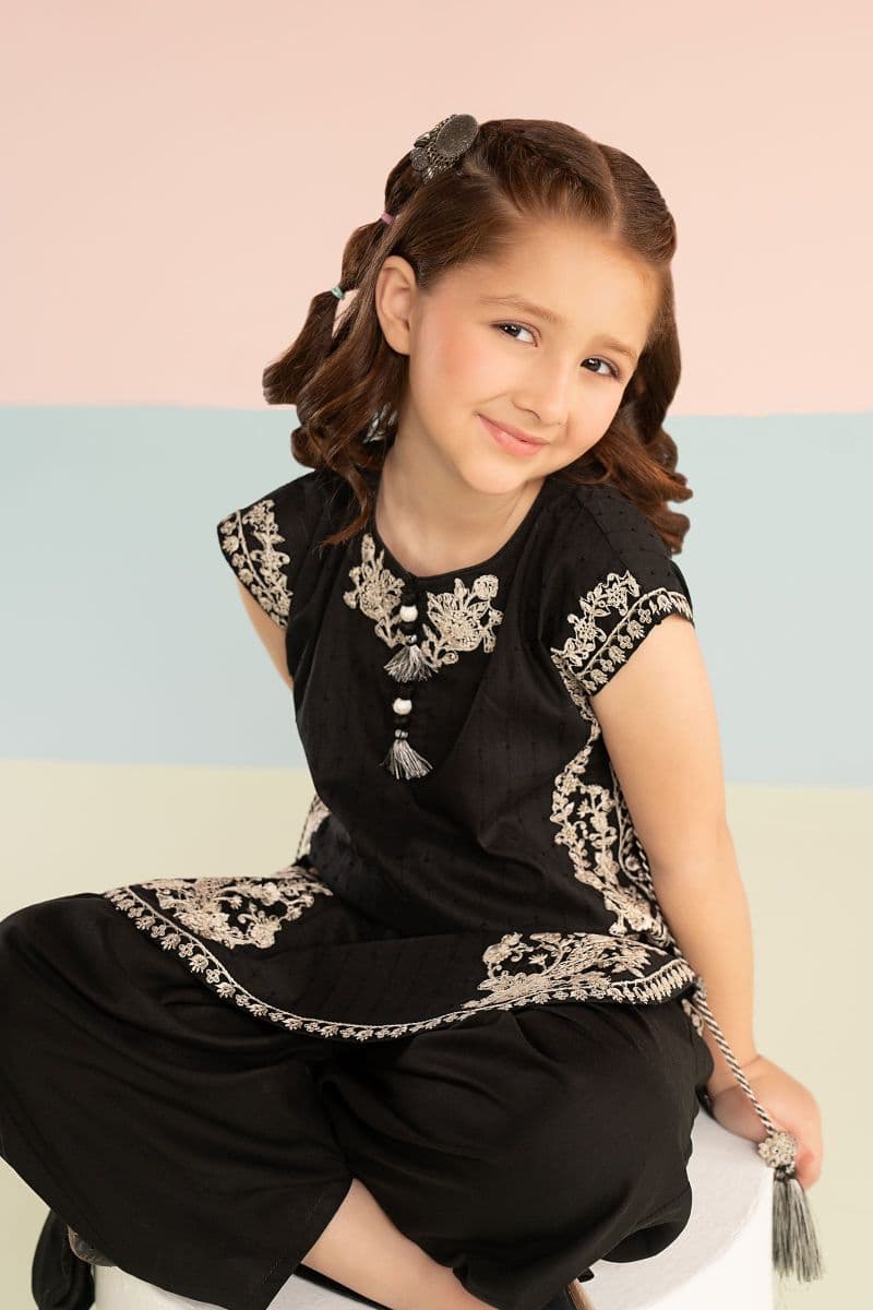 3 Piece Embroidered Brochia Jacquard Suit thumbnail