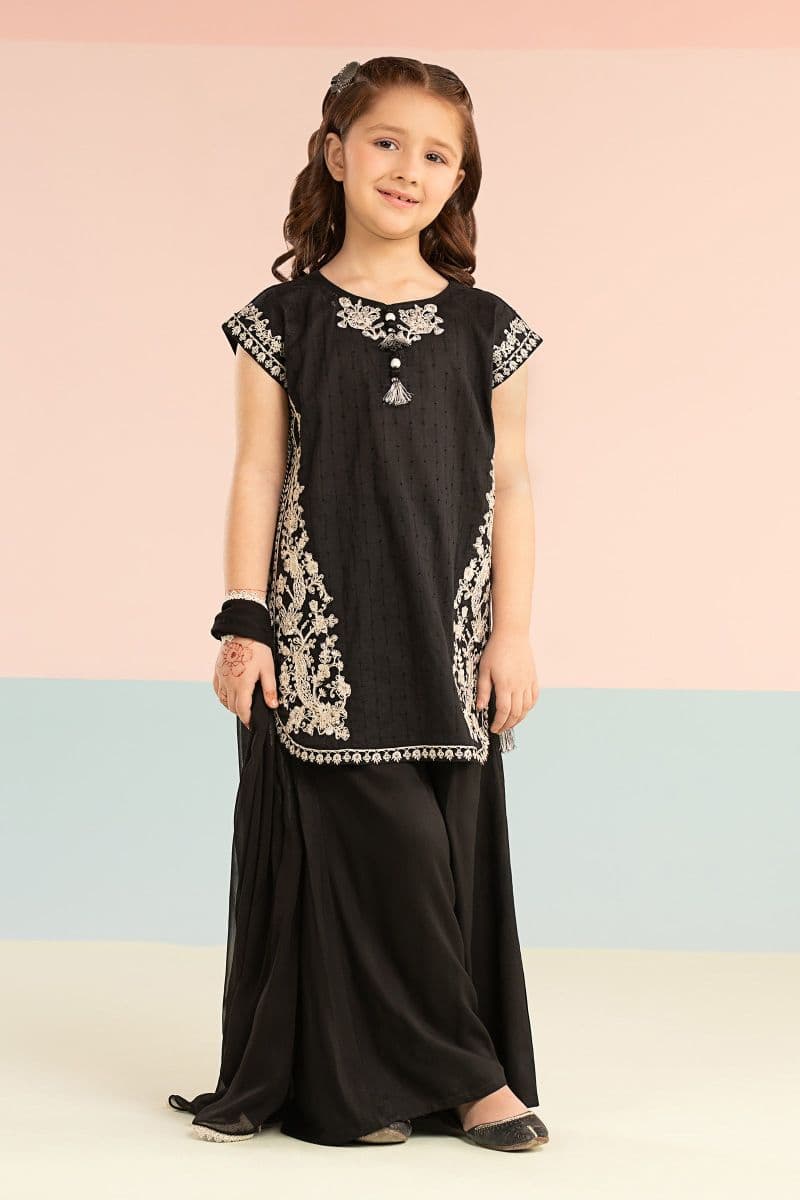 3 Piece Embroidered Brochia Jacquard Suit thumbnail