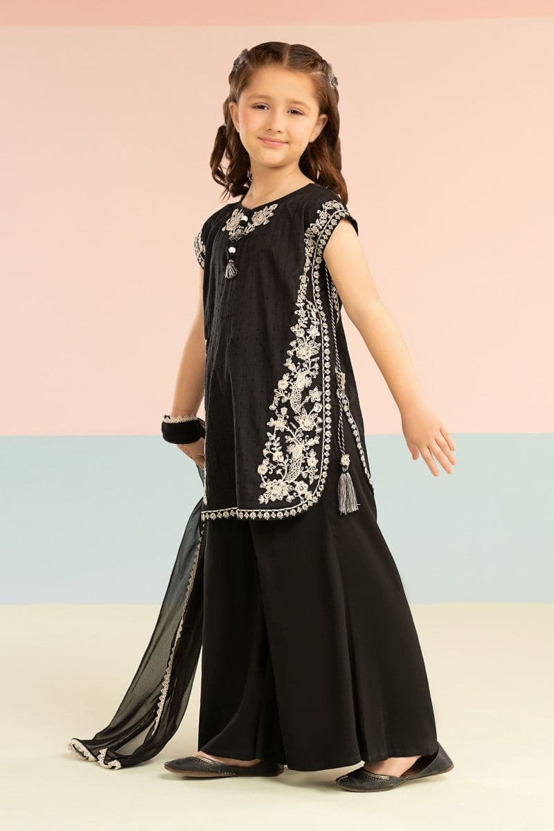 3 Piece Embroidered Brochia Jacquard Suit thumbnail