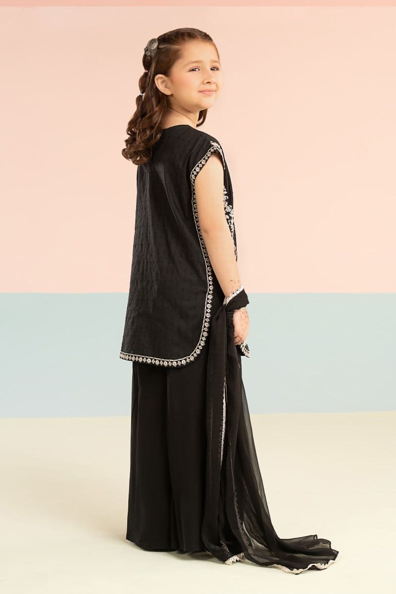 3 Piece Embroidered Brochia Jacquard Suit thumbnail