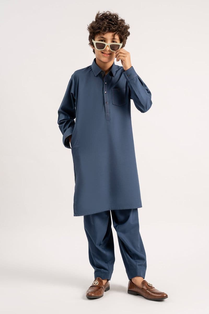 Boys Cotton Kameez Shalwar