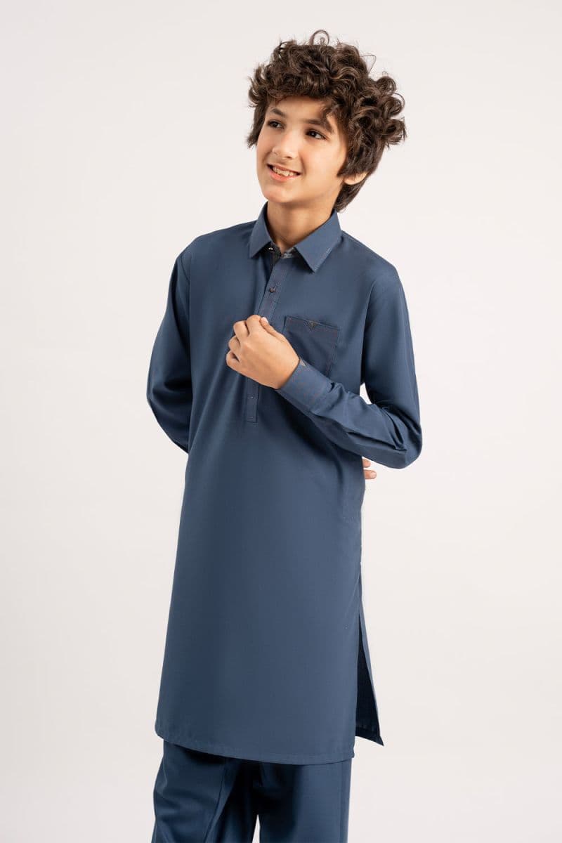 Boys Cotton Kameez Shalwar
