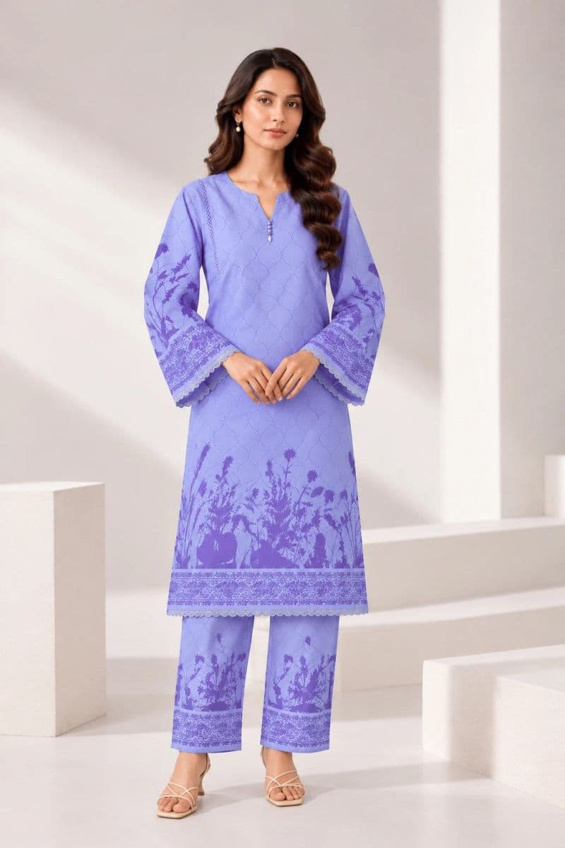 2-PIECE - PRINTED ARABIC LAWN SUIT