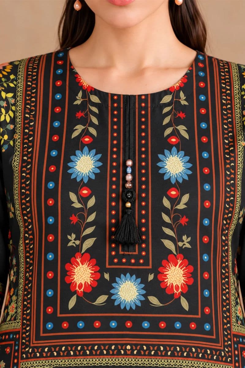 2-PIECE - PRINTED ARABIC LAWN SUIT