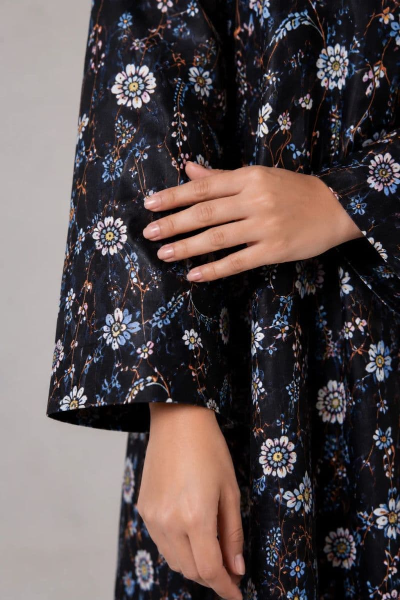 2-PIECE PRINTED CAMBRIC SUIT