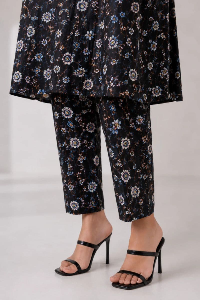 2-PIECE PRINTED CAMBRIC SUIT