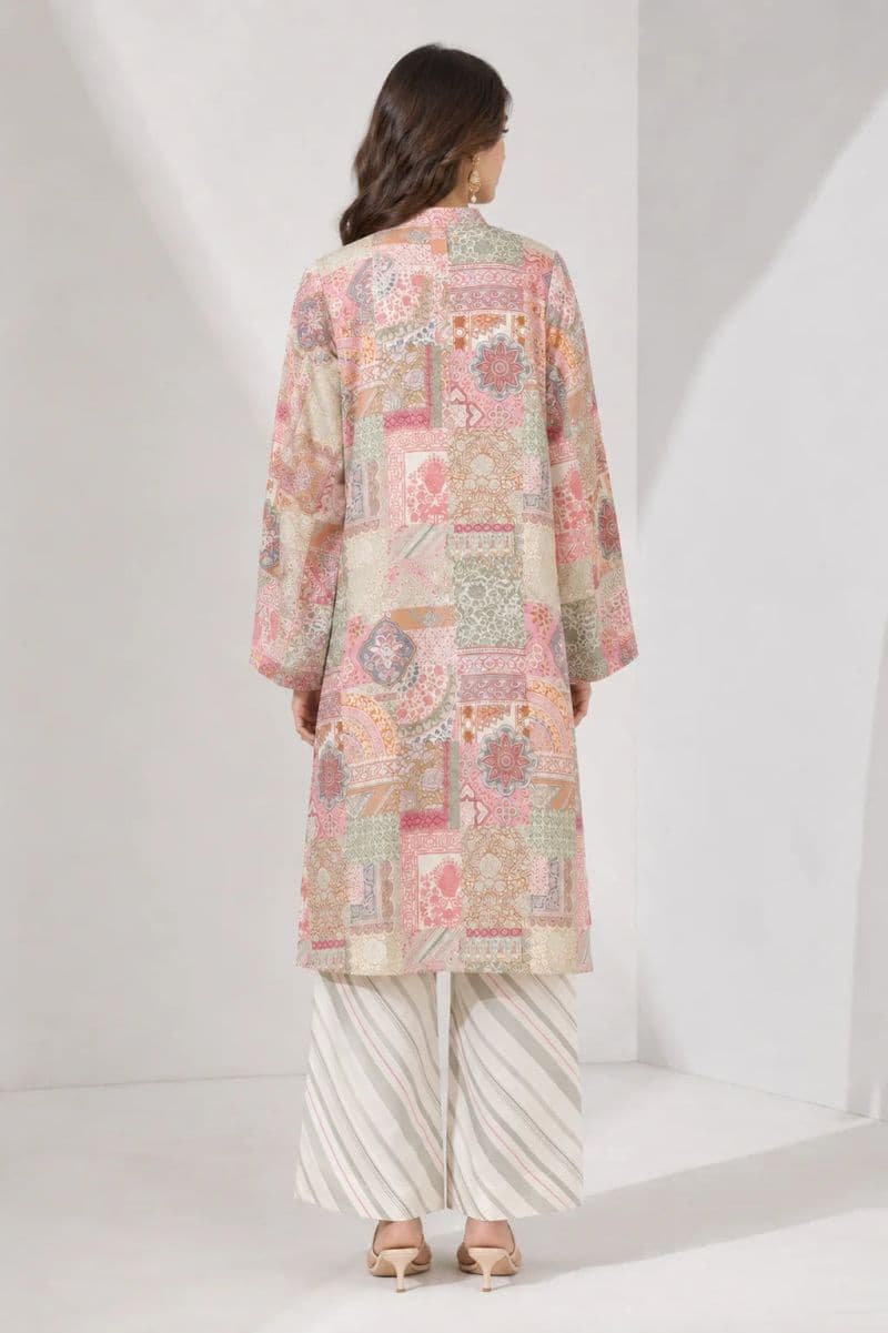 2-PIECE PRINTED CAMBRIC SUIT