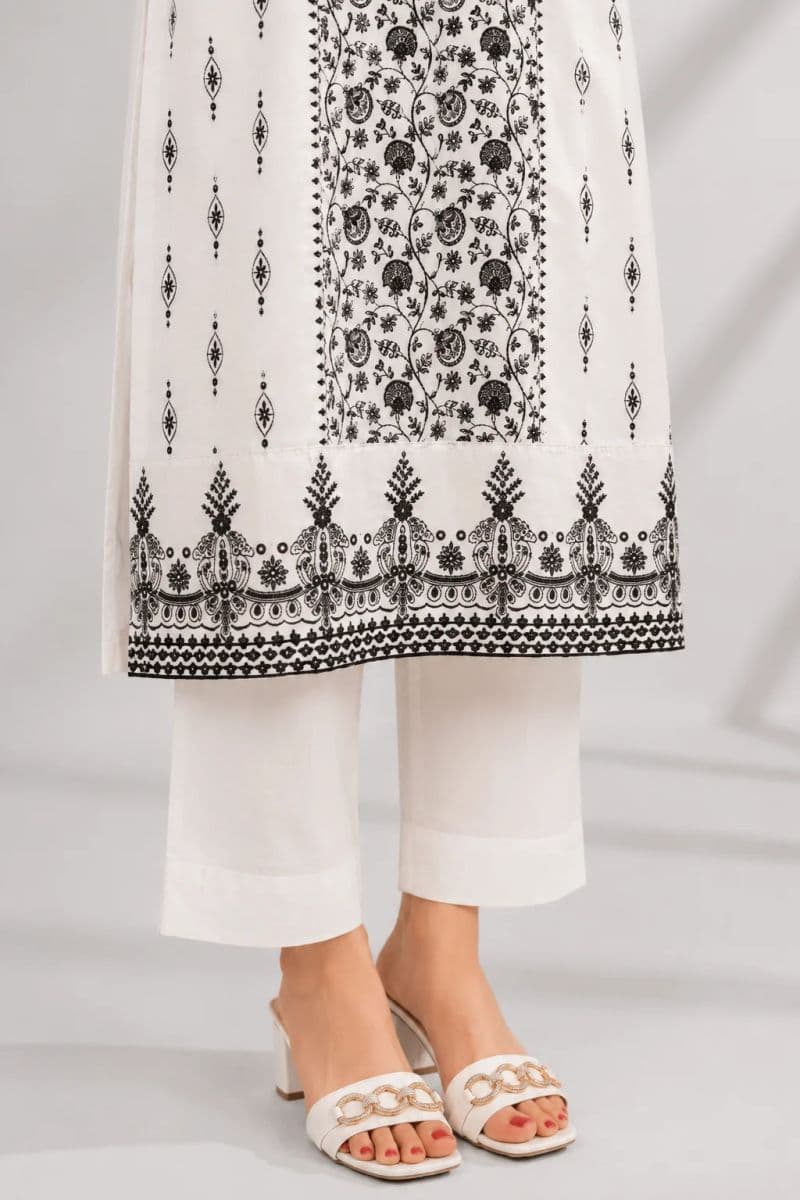 2 Piece - Embroidered Suit