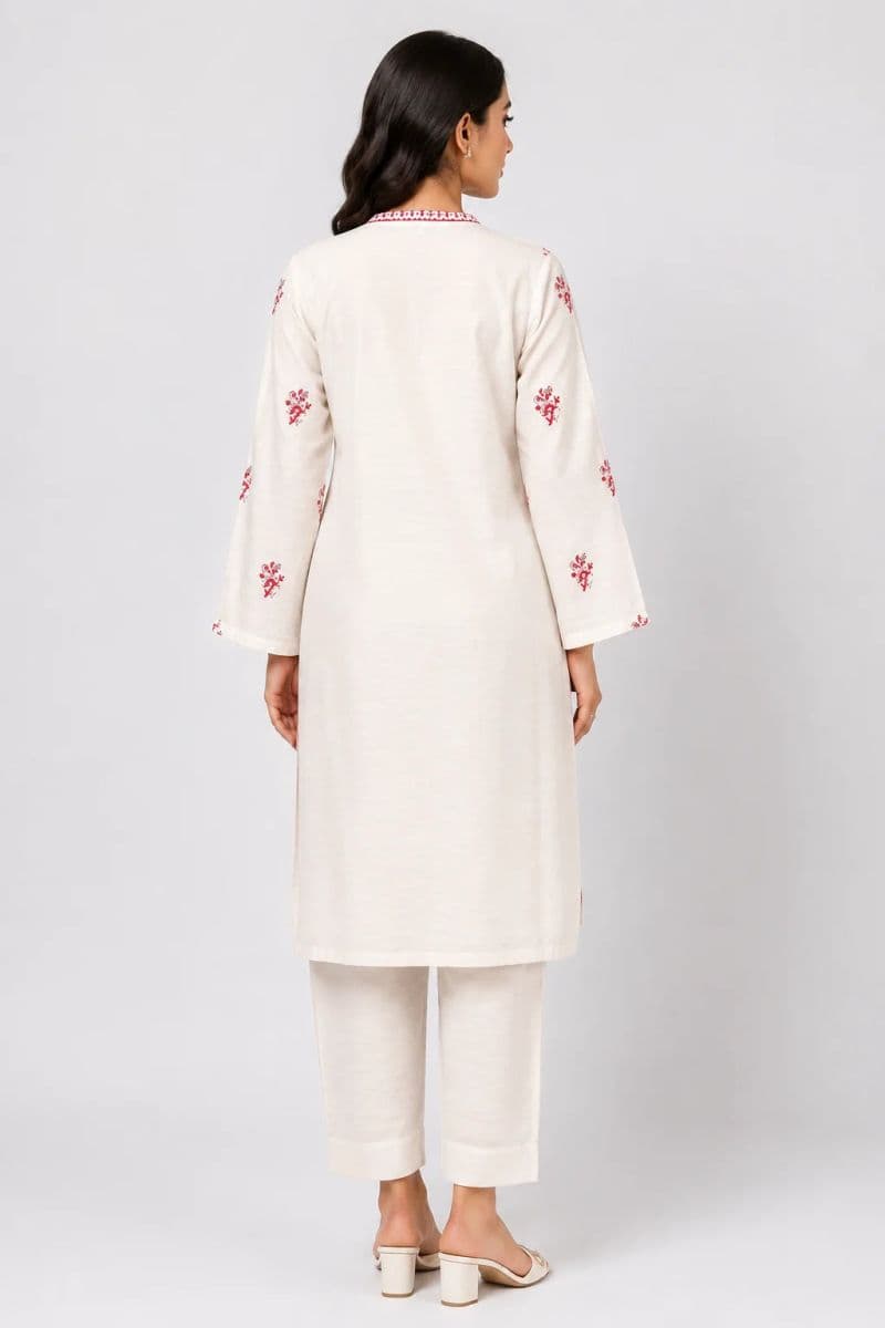 2 Piece - Printed Khaddar Suit