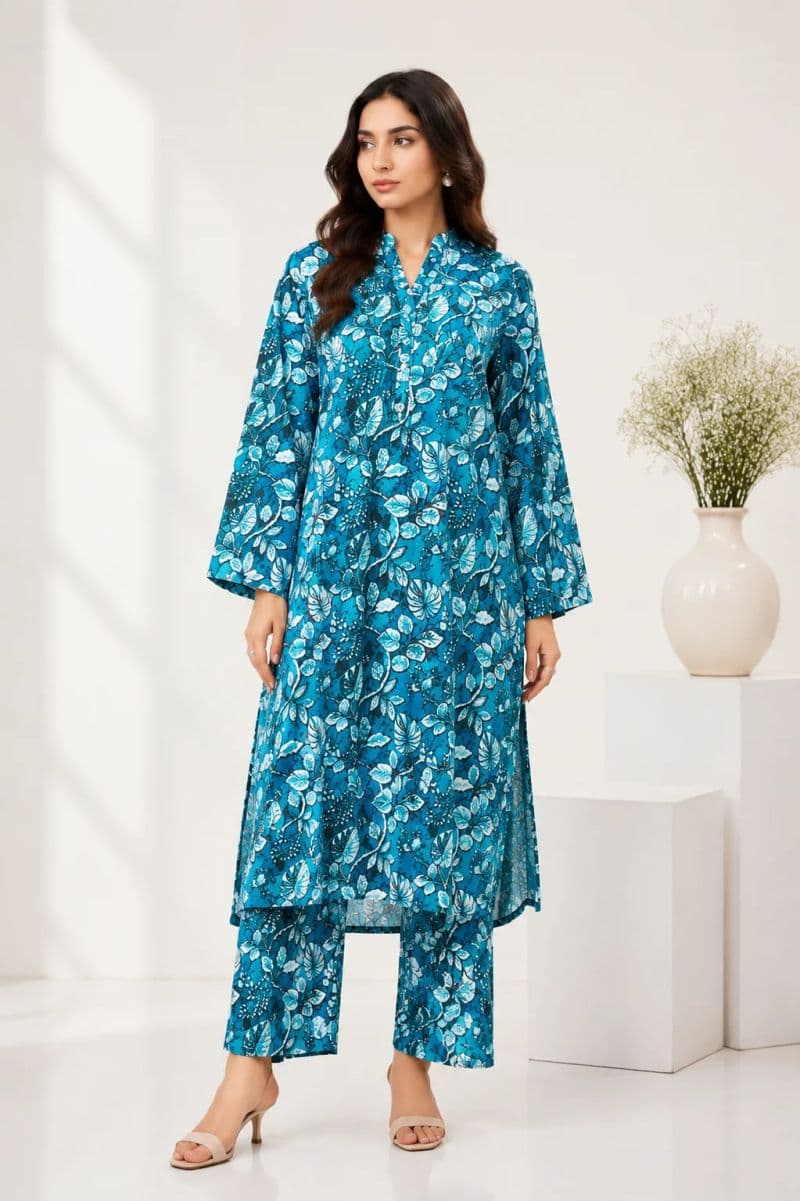 2 Piece - Printed Lawn Suit