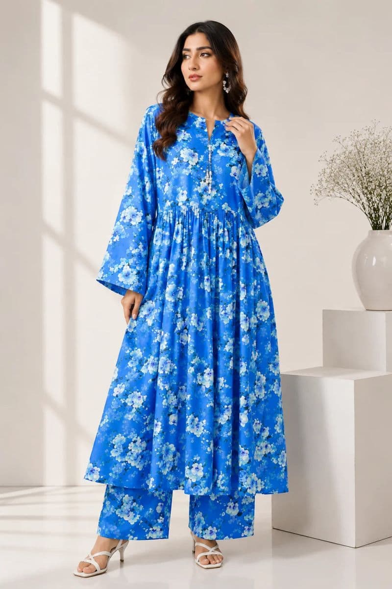 2 Piece - Printed Lawn Suit