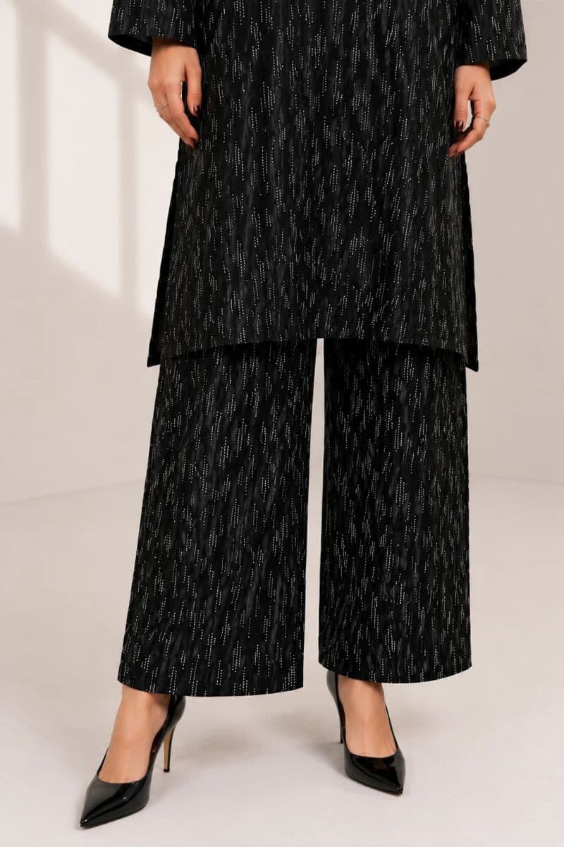 2 Piece - Printed Linen Suit