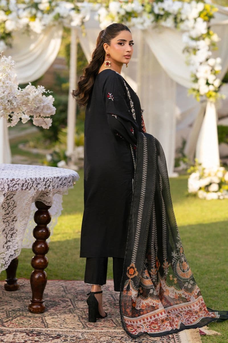 3 Piece - Embroidered Cambric Suit thumbnail