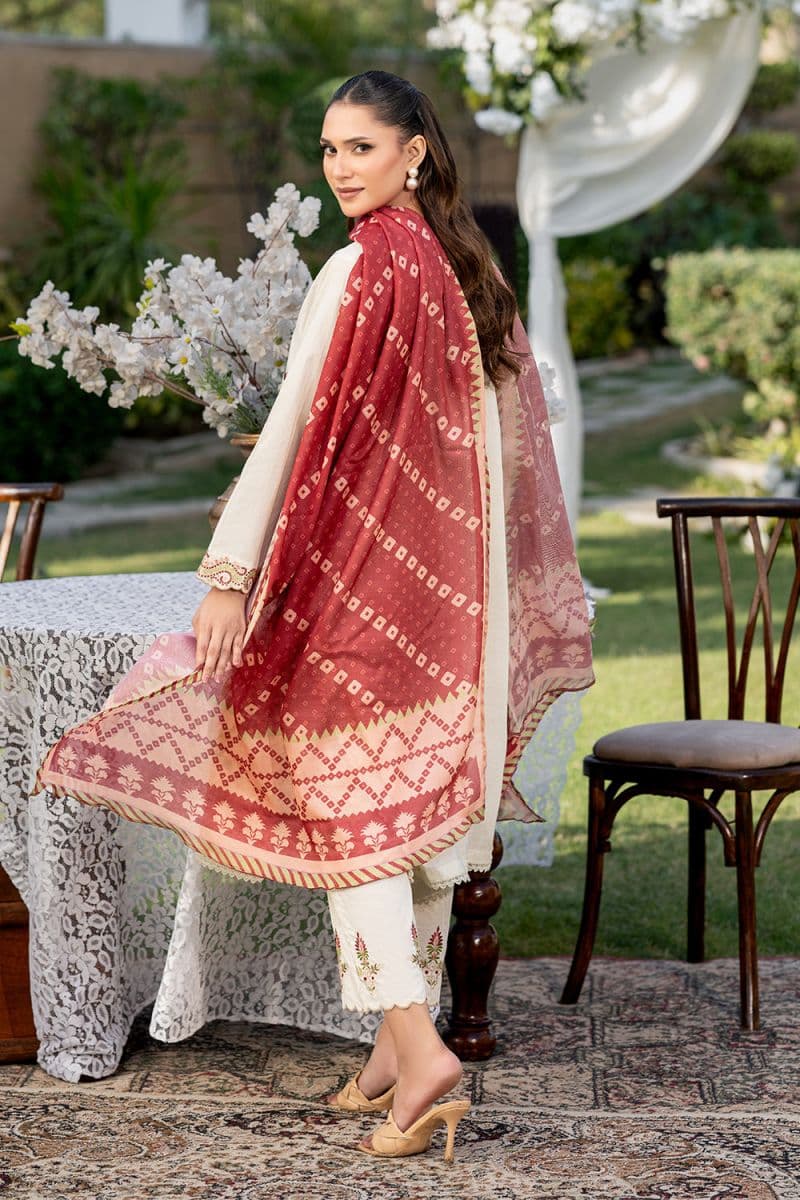 3 Piece - Embroidered Cambric Suit thumbnail