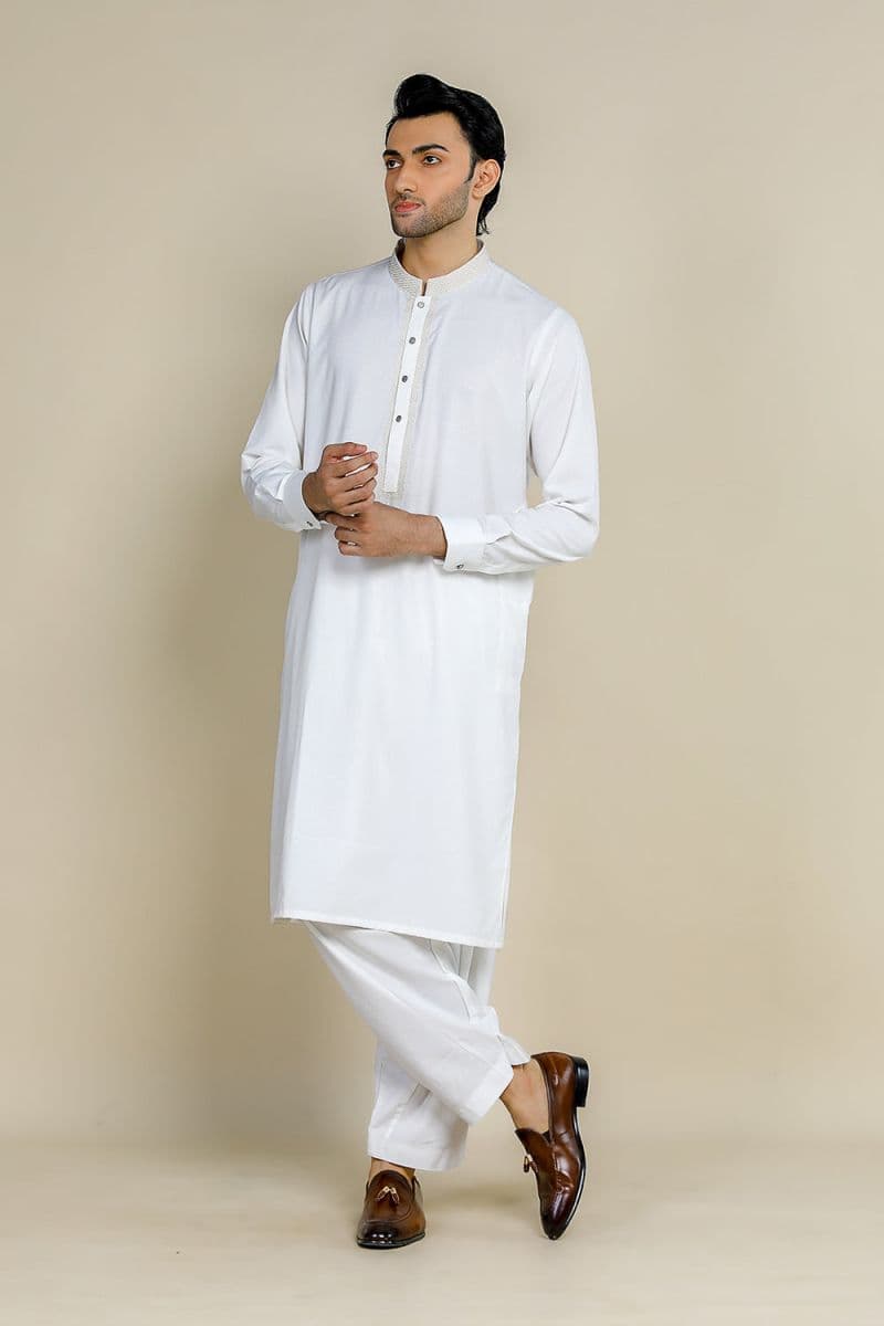 Cotton Embroidered Suit thumbnail