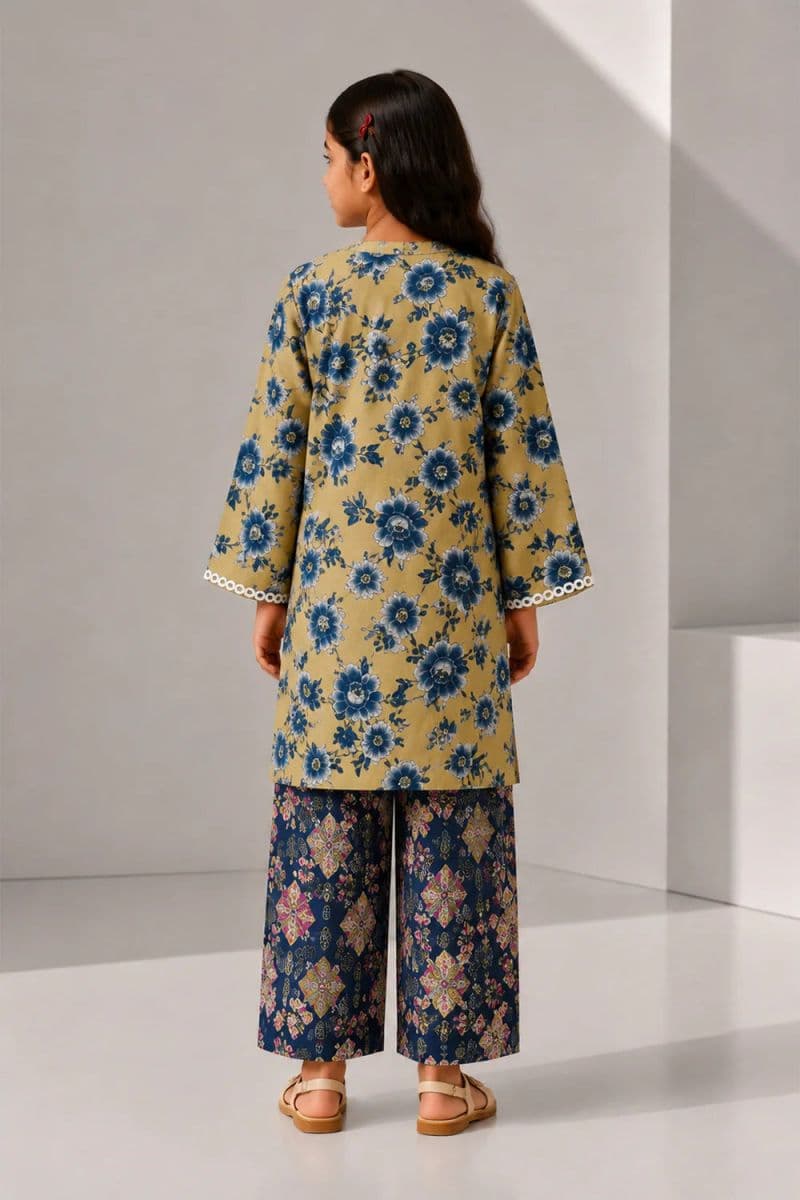 2 PIECE - PRINTED COTTON SUIT