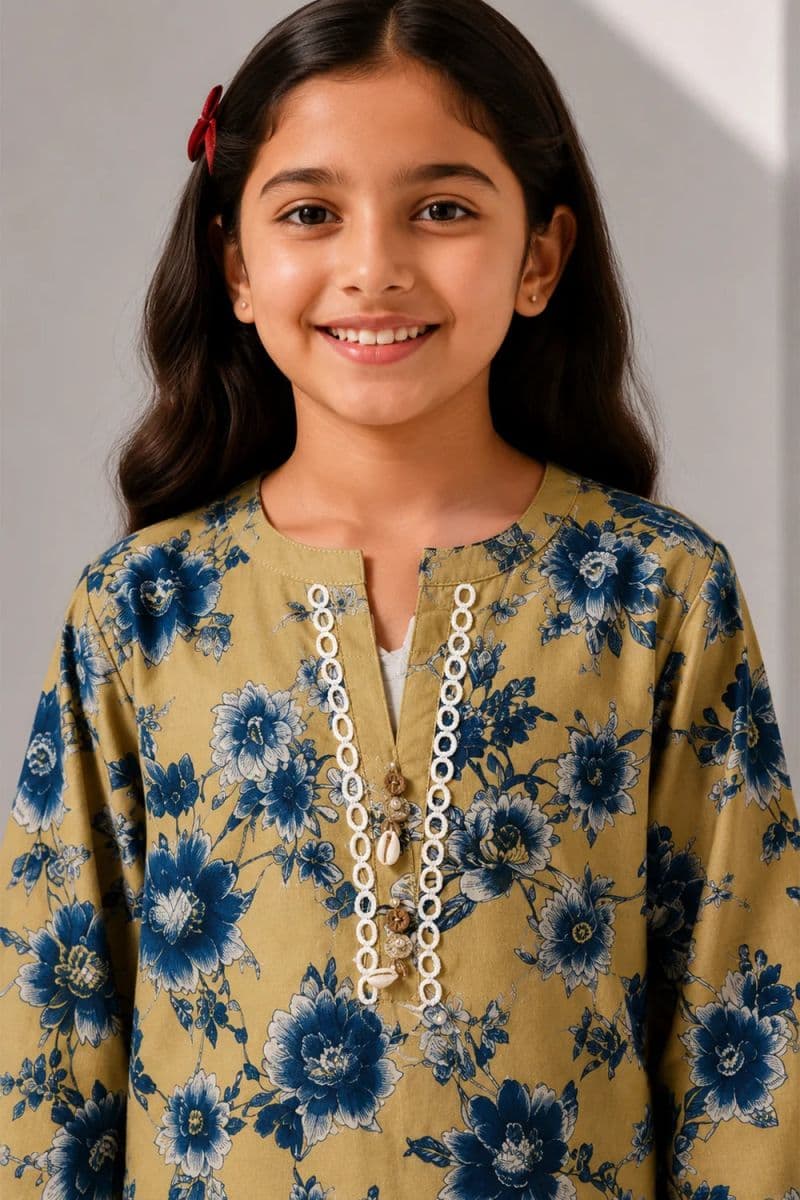 2 PIECE - PRINTED COTTON SUIT