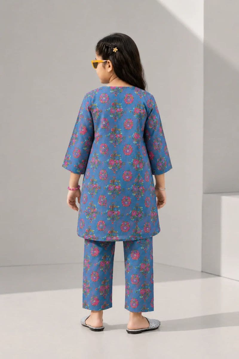 2 PIECE - PRINTED ARABIC LAWN SUIT