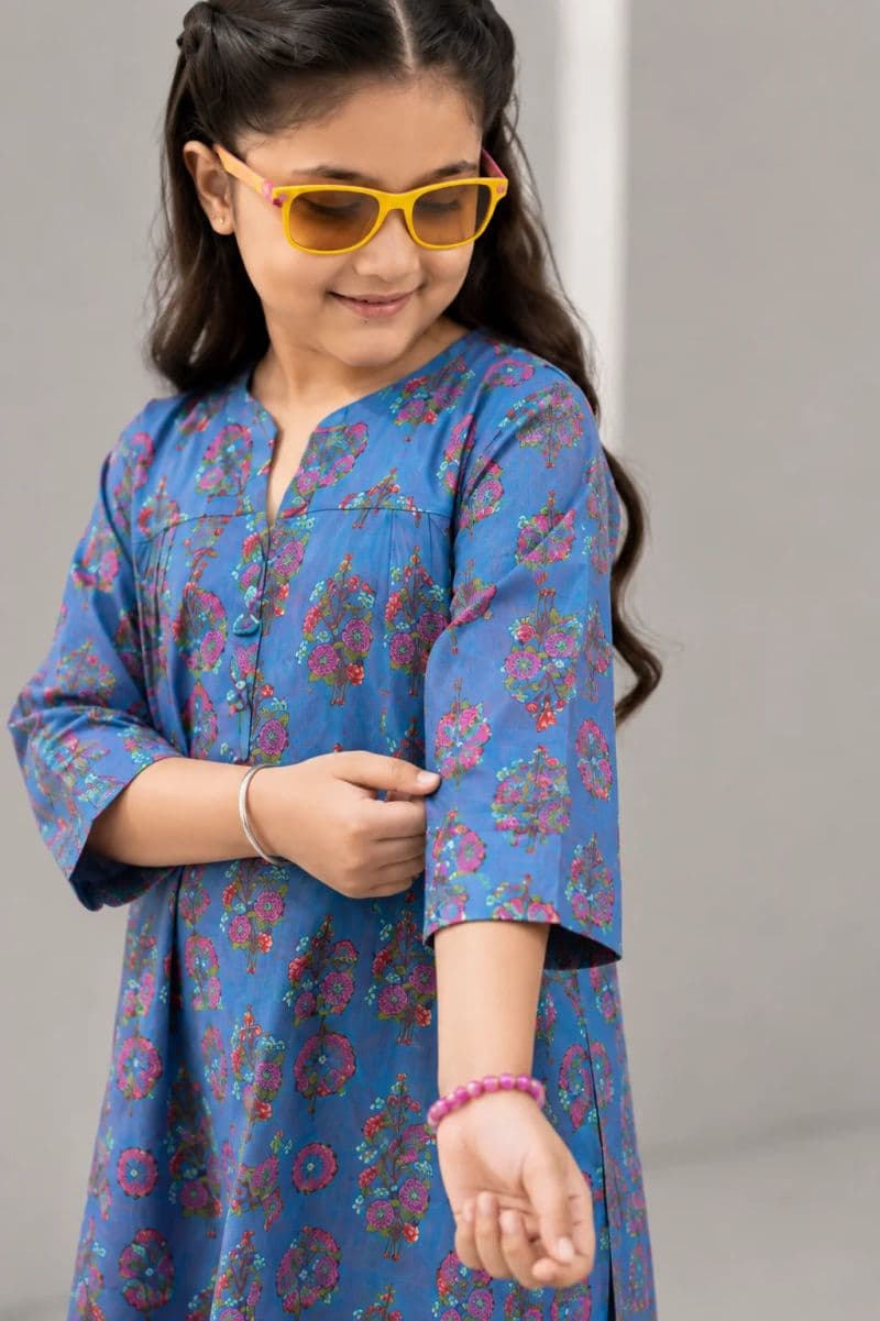 2 PIECE - PRINTED ARABIC LAWN SUIT