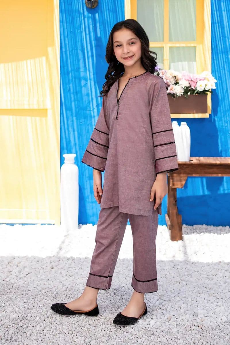 2 Piece - Dyed Yarn Suit