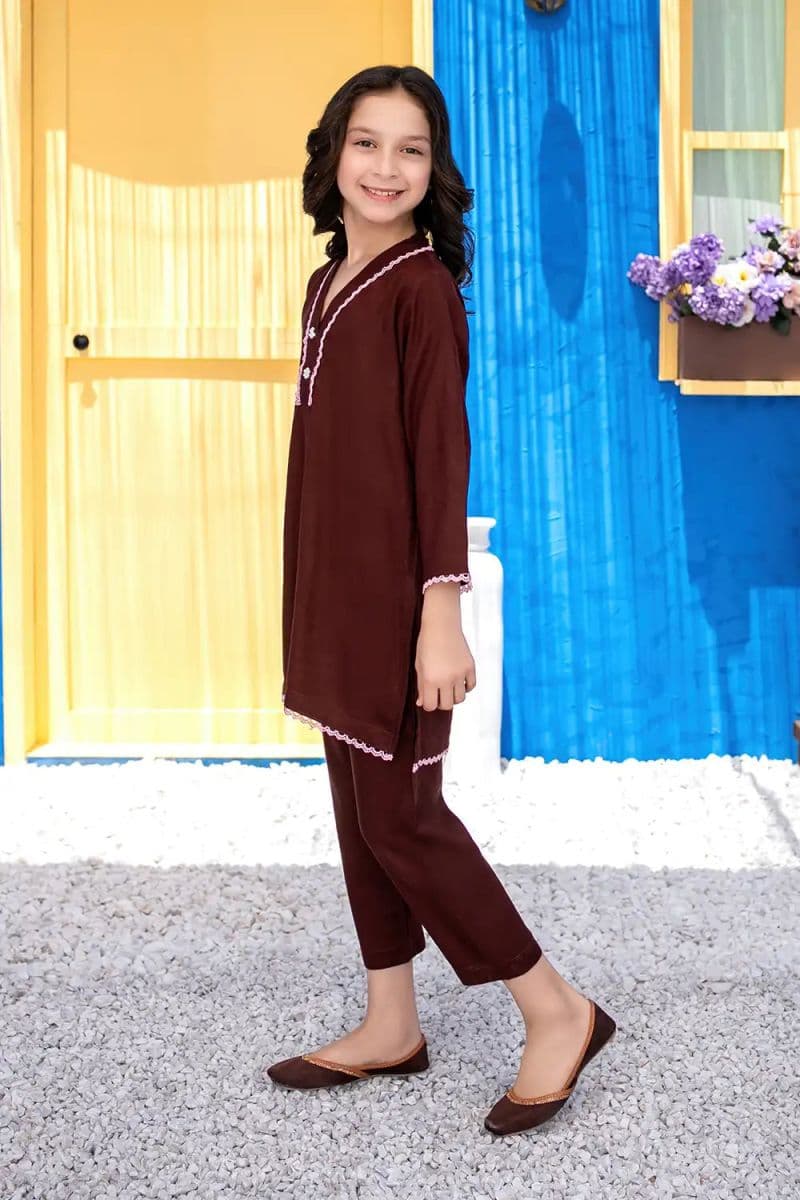 2 Piece - Dyed Raw Silk Suit
