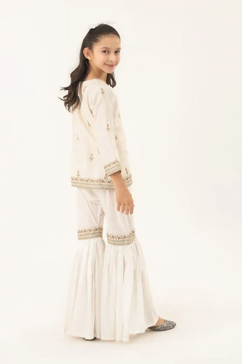 2 Piece - Embroidered Viscose Suit