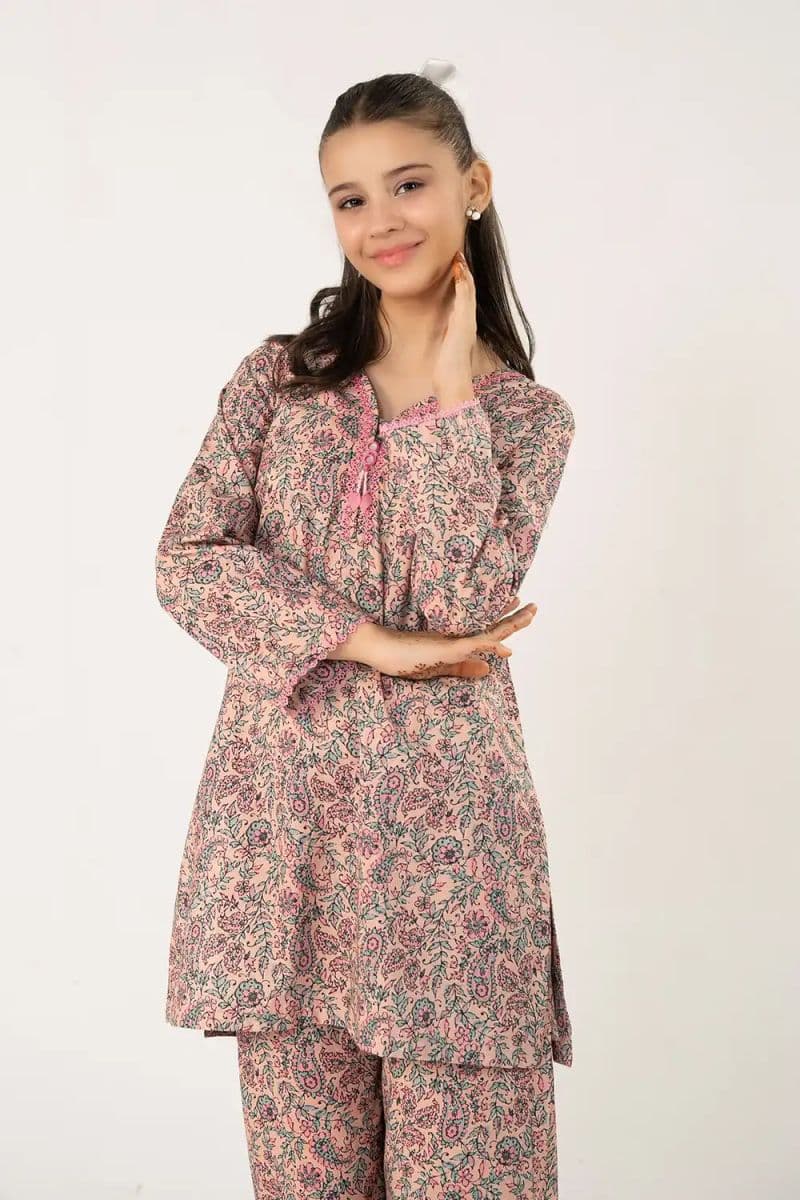 2 Piece - Printed Cotton Lawn Suit thumbnail