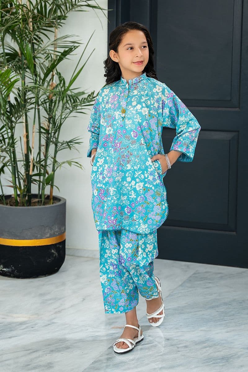 2 Piece - Printed Lawn Suit