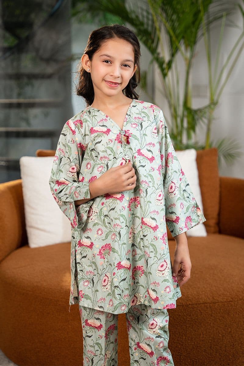 2 Piece - Printed Lawn Suit