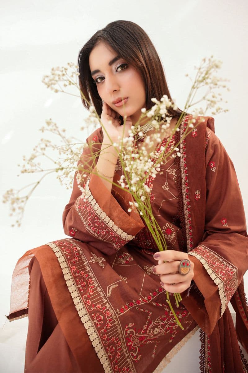 3 Piece - Embroidered Lawn Suit thumbnail