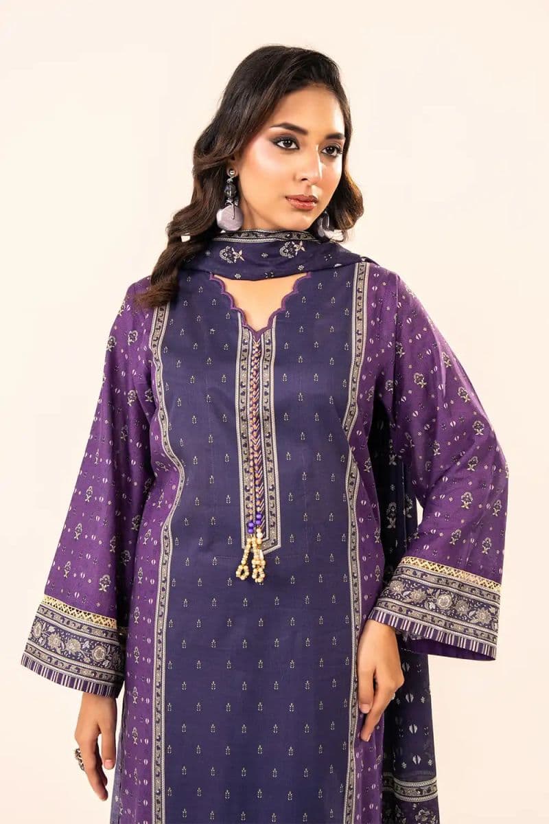 3 Piece - Printed Lawn Suit
