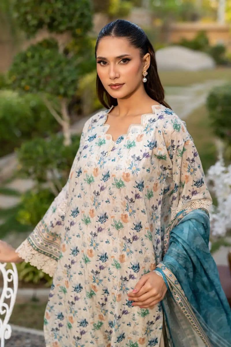 3 Piece - Printed Lawn Suit