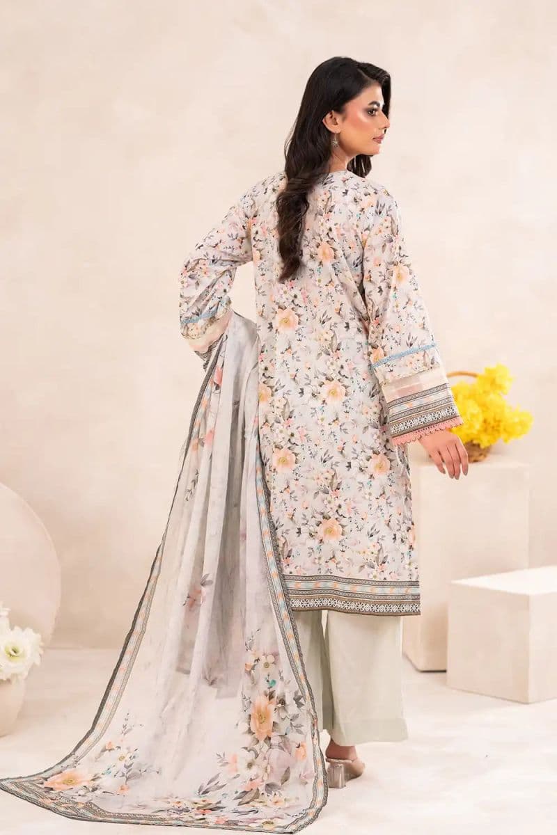 3 Piece - Printed Lawn Suit