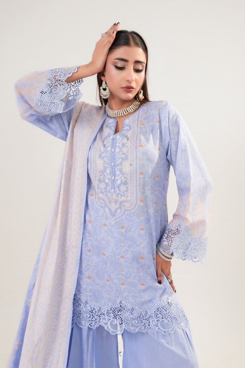 3 Piece - Printed Lawn Suit