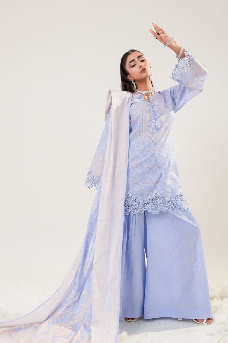 3 Piece - Printed Lawn Suit
