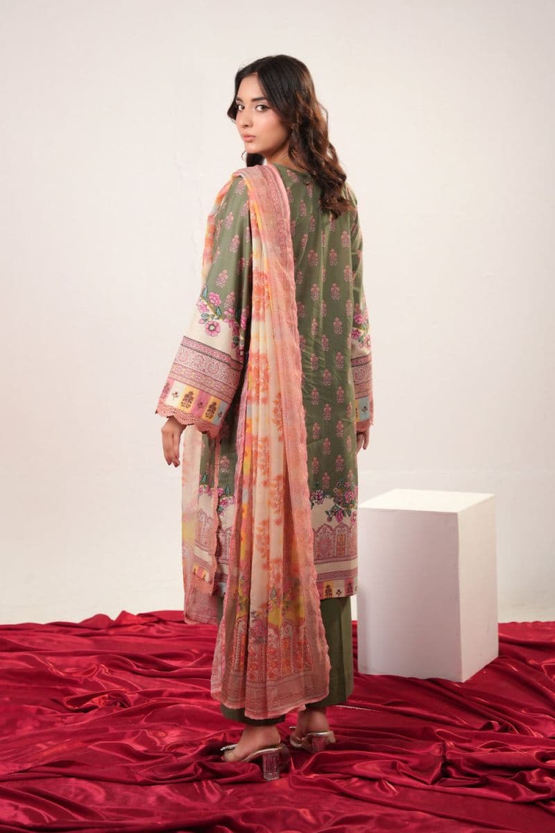 3 Piece - Printed Lawn Suit
