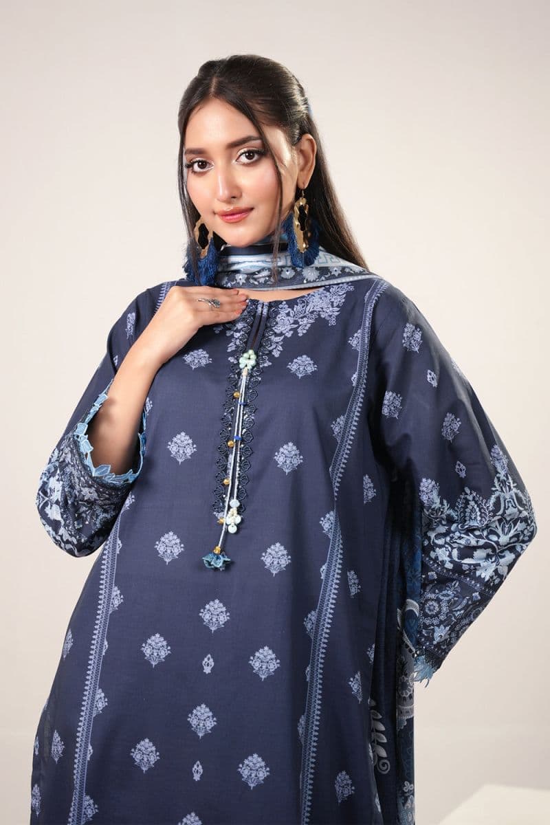 3 Piece - Printed Lawn Suit