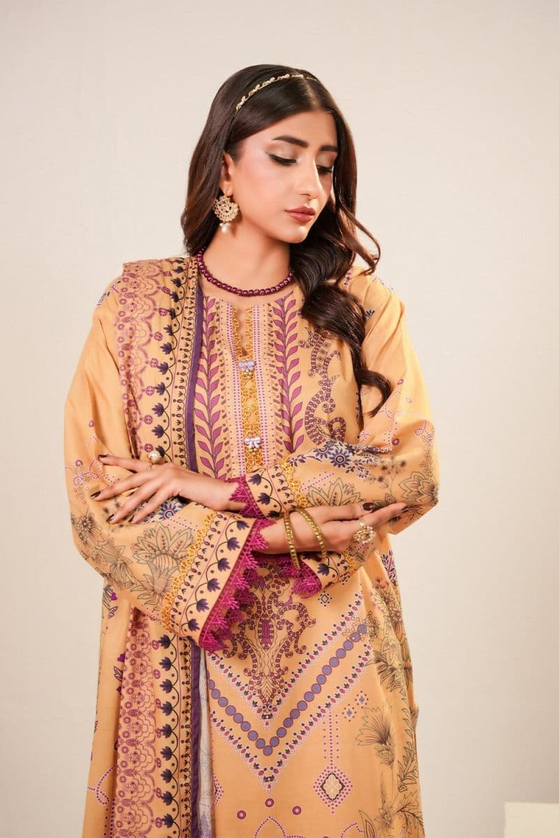 3 Piece - Printed Lawn Suit