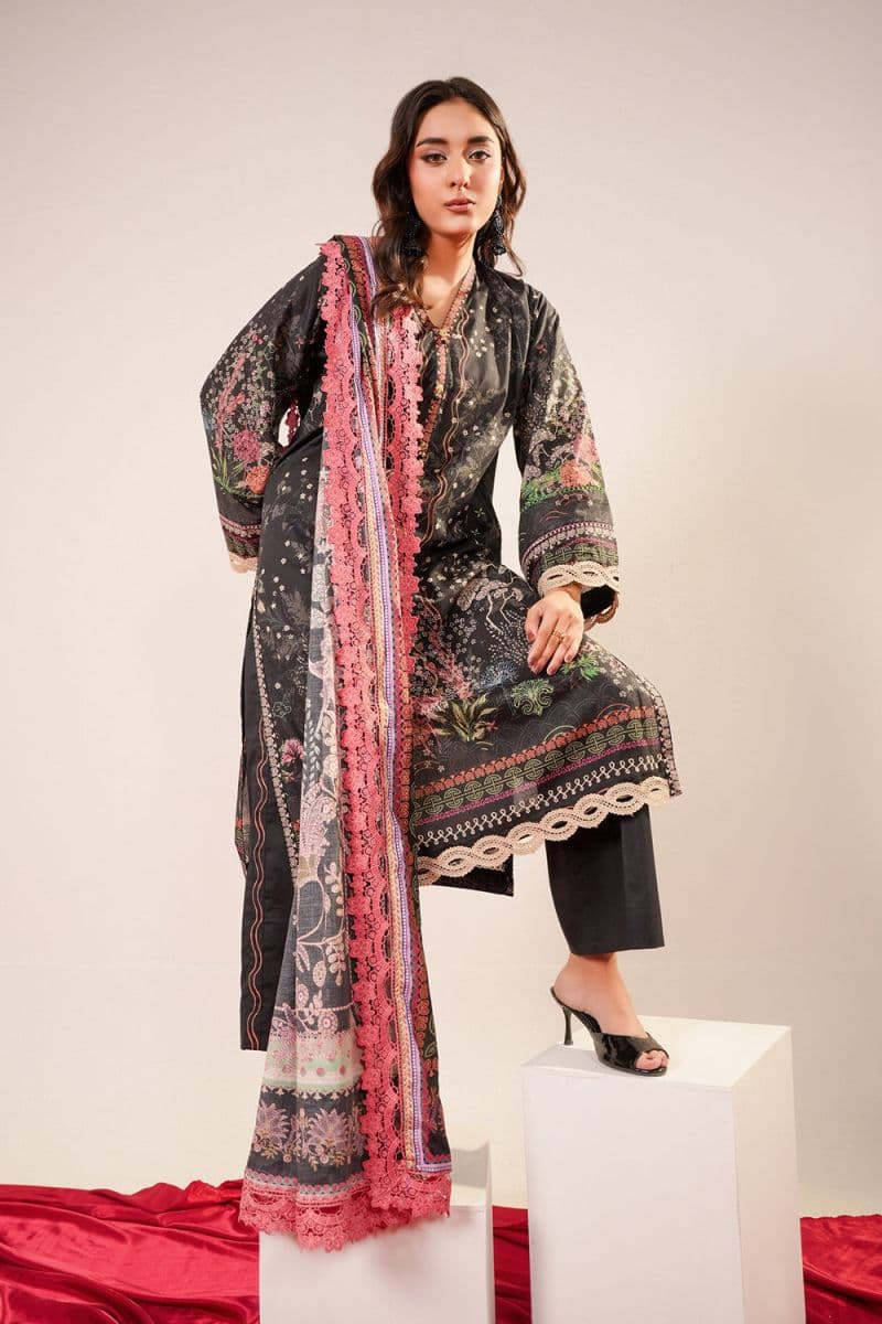 3 Piece - Printed Lawn Suit