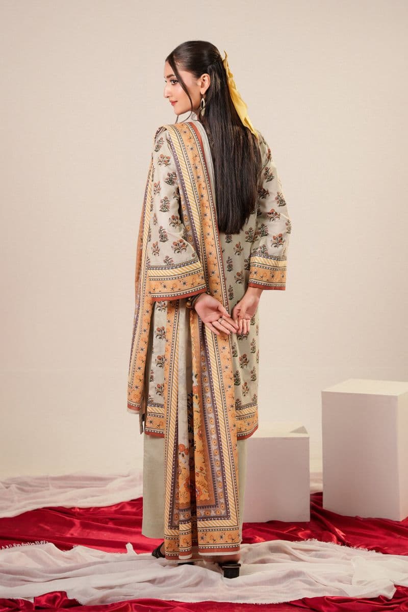 3 Piece - Printed Lawn Suit