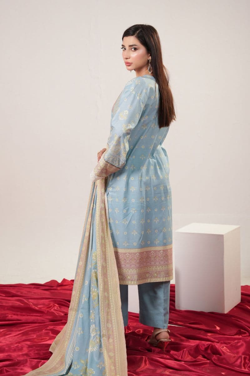 3 Piece - Printed Lawn Suit