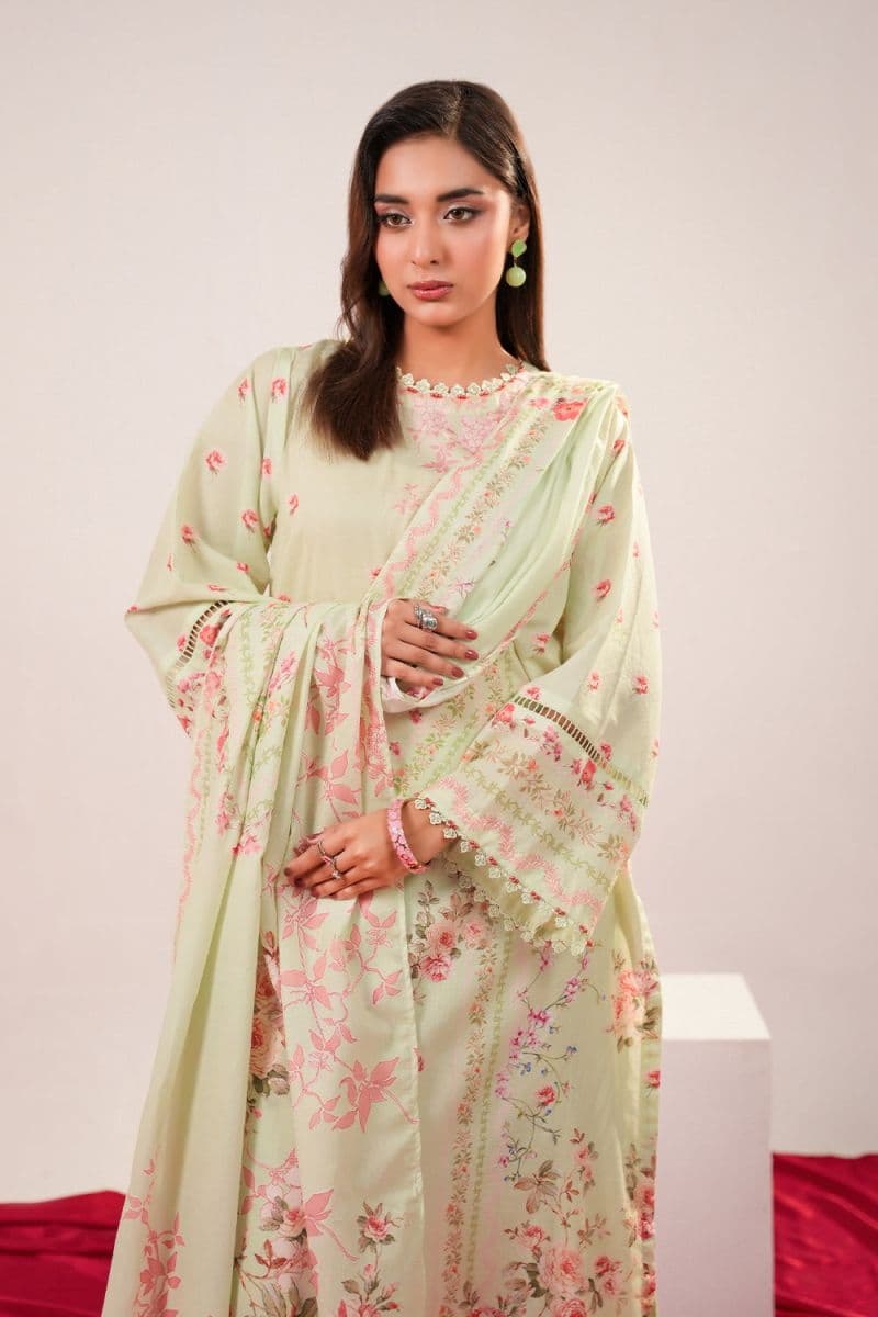3 Piece - Printed Lawn Suit