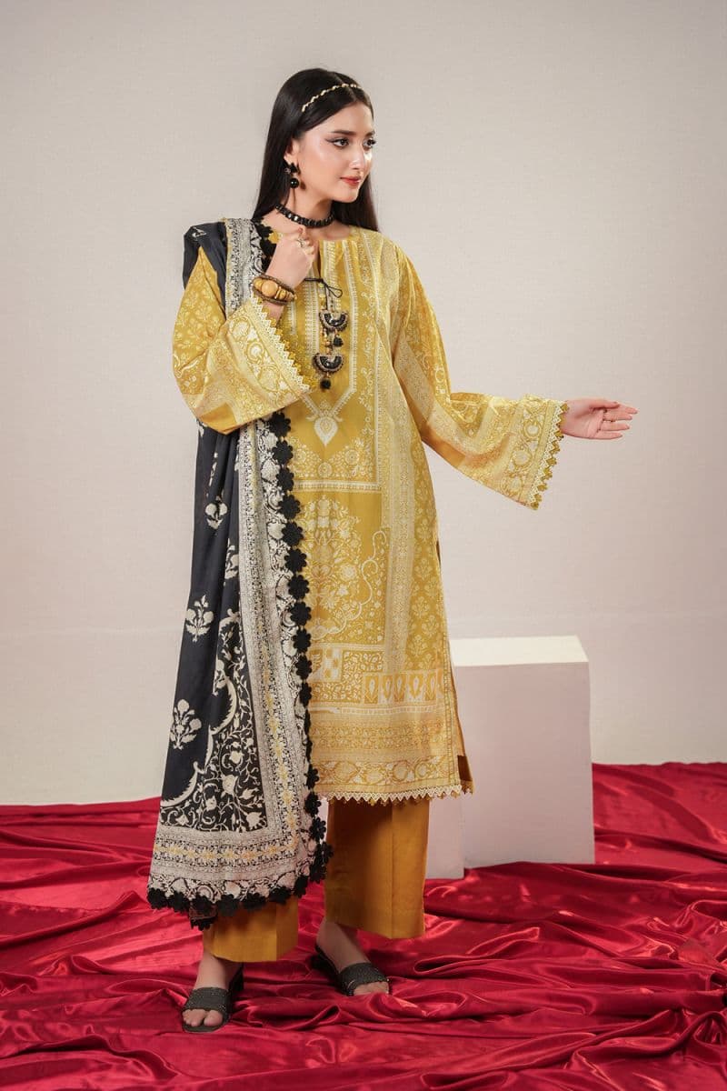 3 Piece - Printed Lawn Suit